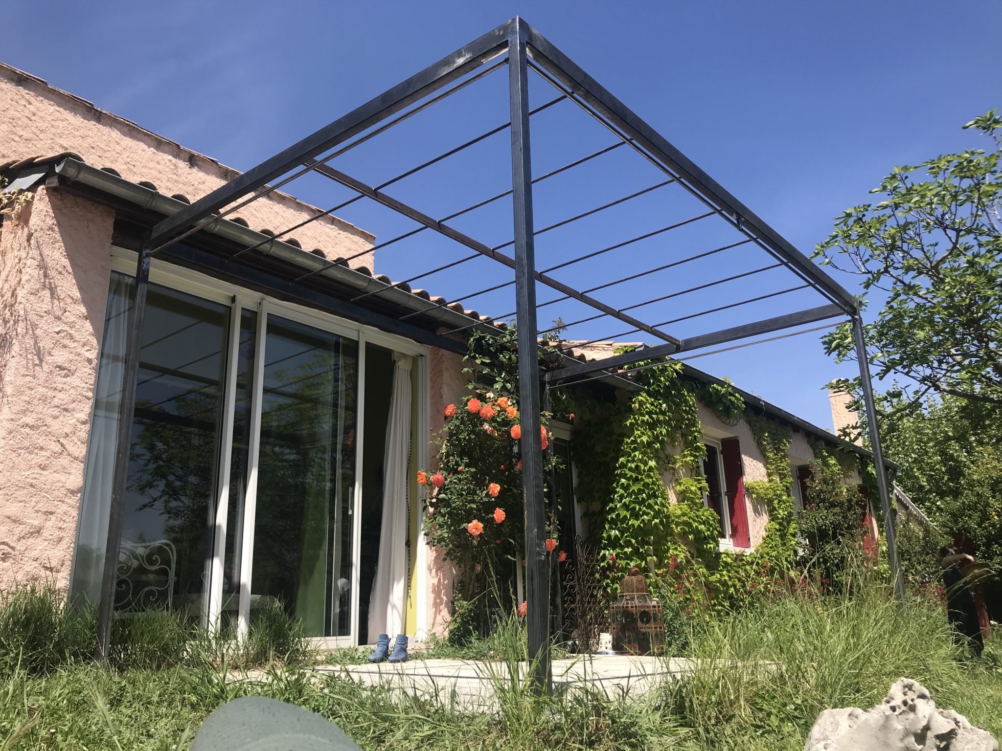 Pergola moderne sur mesure Forcalquier 